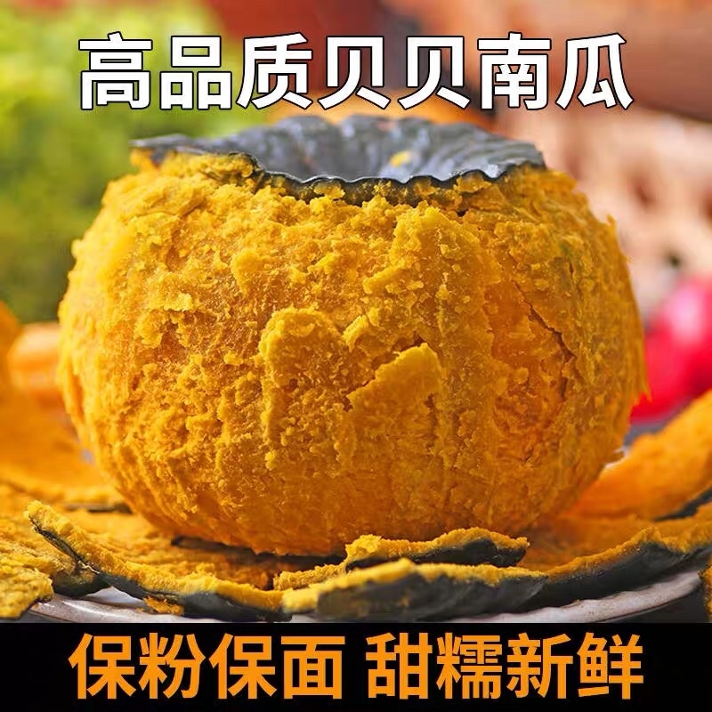 贝贝南瓜山东寿光1-9斤香糯可口一件代发