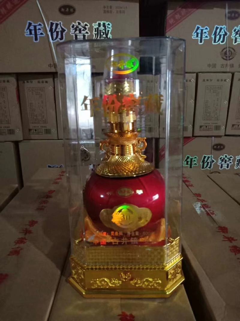 窖藏原浆，年份窖藏浓香型白酒，50度，4瓶装