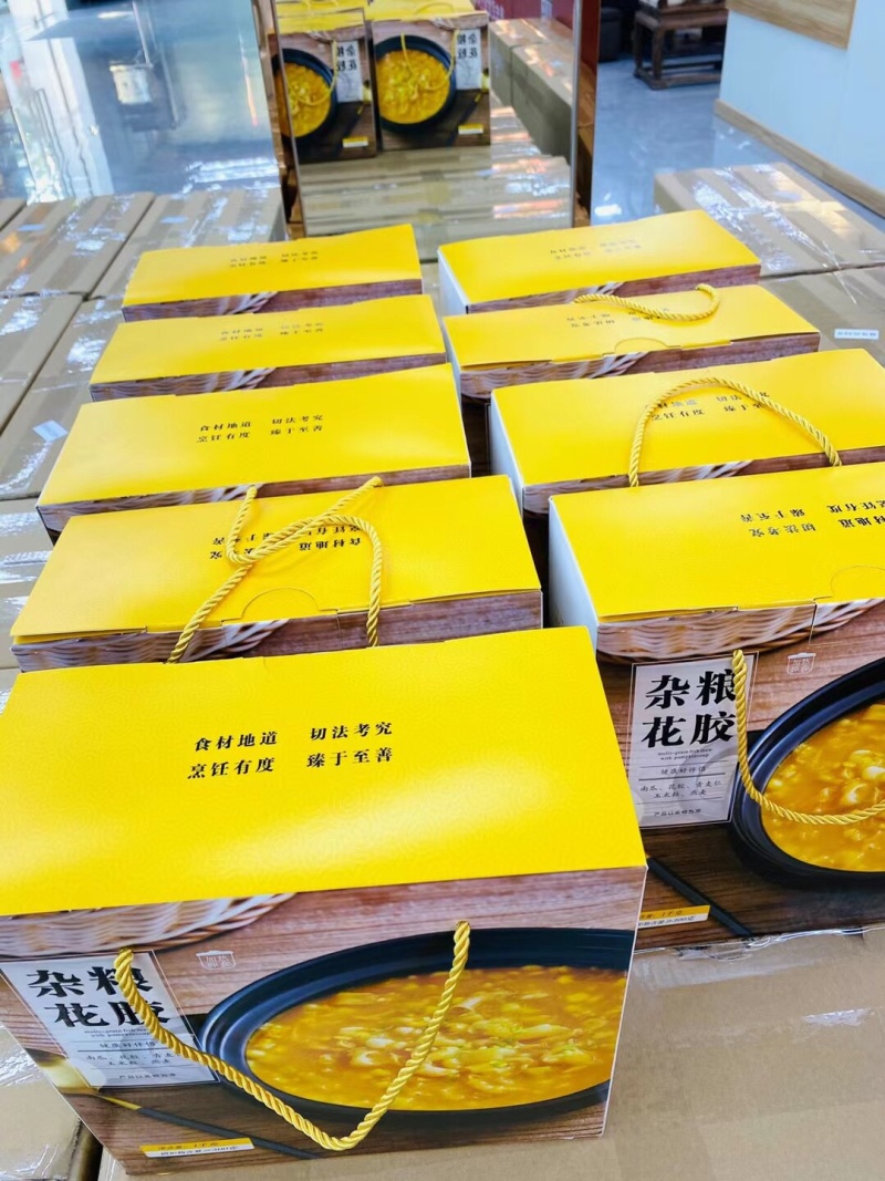 即食金汤杂粮花胶礼盒海鲜节日礼品海鲜礼盒