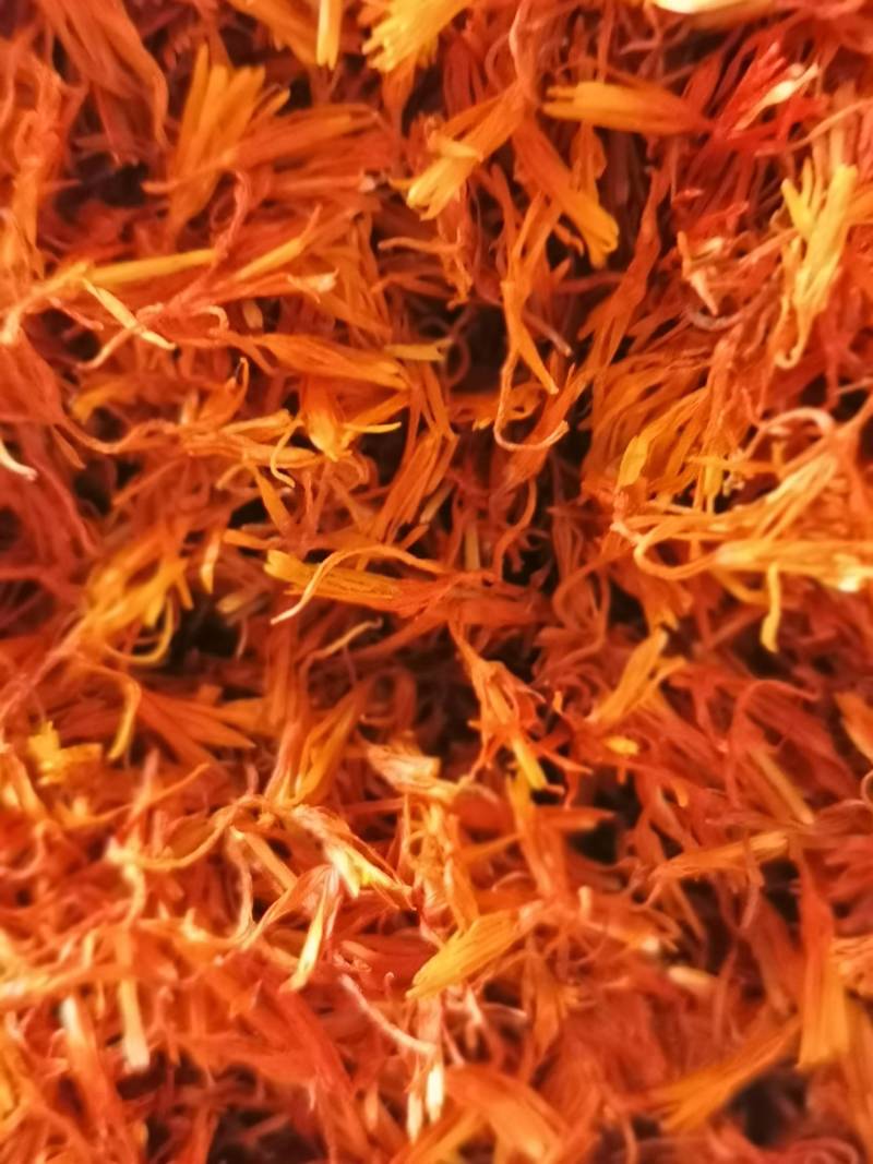 红花无硫自然阴干净货色泽鲜艳产地直批泡脚饮片2吨一手货