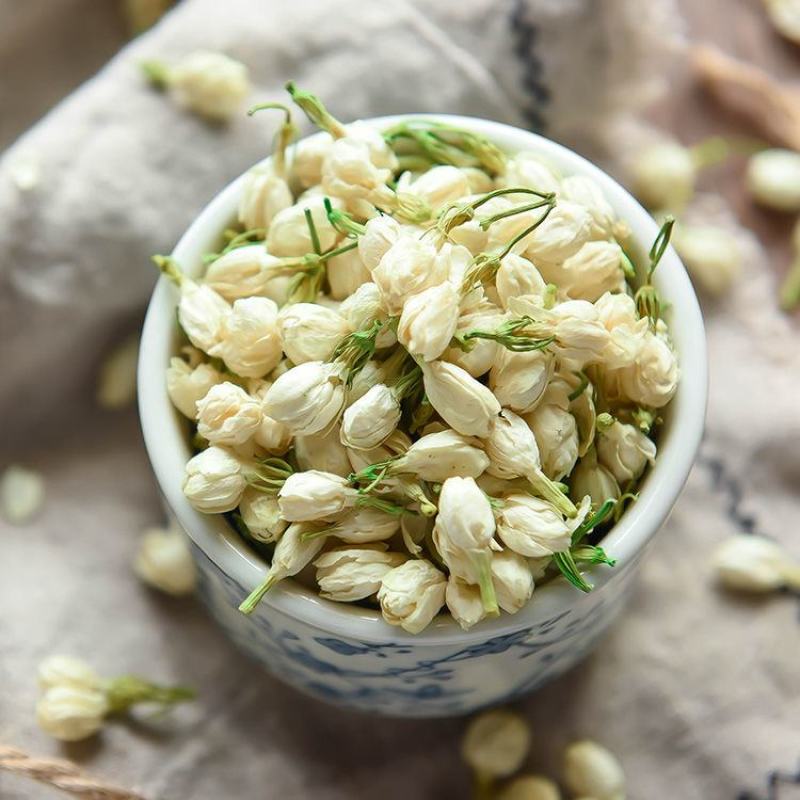 茉莉花茶新花蕾茉莉花苞茶茉莉干花清香型，实体店供应