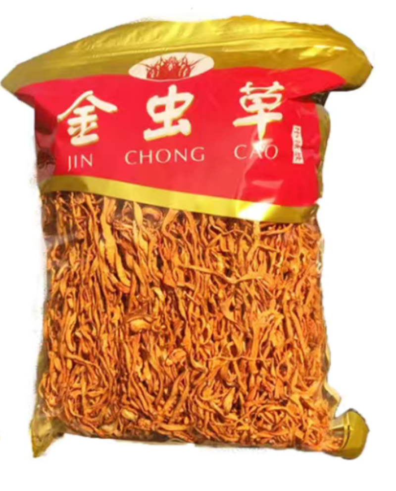 干货金蛹北虫草菇正品孢子头天然煲汤食材