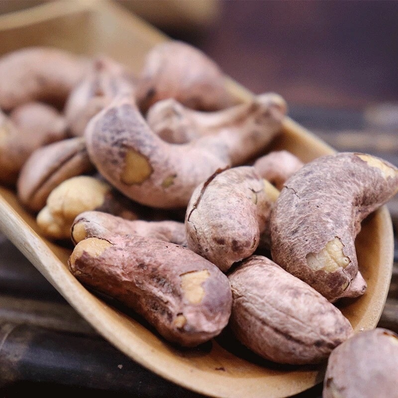 新货越南腰果带皮熟果和原味果一件代发工厂直销坚果批发包邮