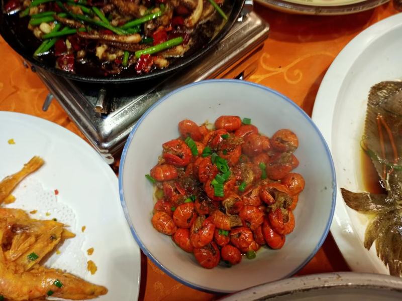 麻辣虾球，基础味清水虾