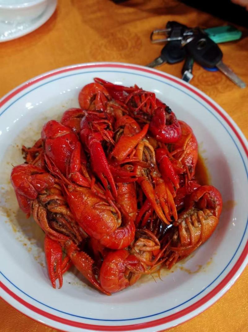 麻辣虾球，基础味清水虾