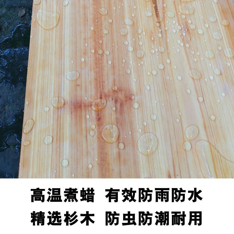 中蜂箱蜜蜂蜂箱养蜂工具专用养蜂箱煮蜡双层蜂箱标准十框