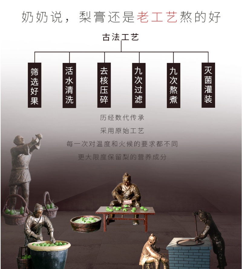 正宗莱阳慈梨膏秋月膏莱阳茌梨膏