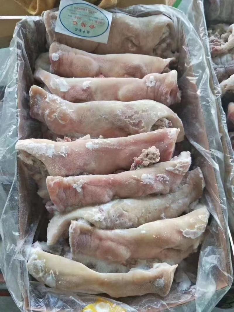 国产白猪头肉8分熟去骨猪头肉，嘎嘎瘦，新货手续齐全打电话