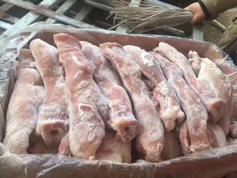 国产白猪头肉8分熟去骨猪头肉，嘎嘎瘦，新货手续齐全打电话