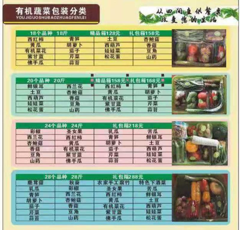 农夫庄园精装蔬菜系列