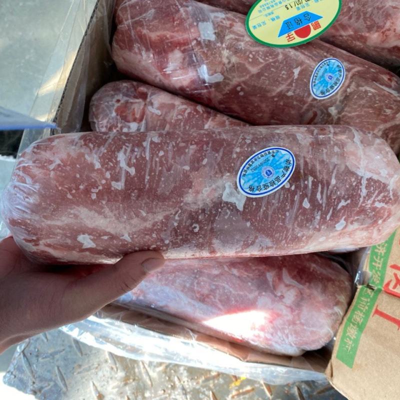 新鲜冷冻猪1号肉/梅花肉卷一号肉烧烤梅肉江浙沪皖包邮20