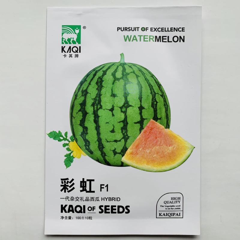 黄壤礼品西瓜种子一代杂交品种早熟基地种植专用品种