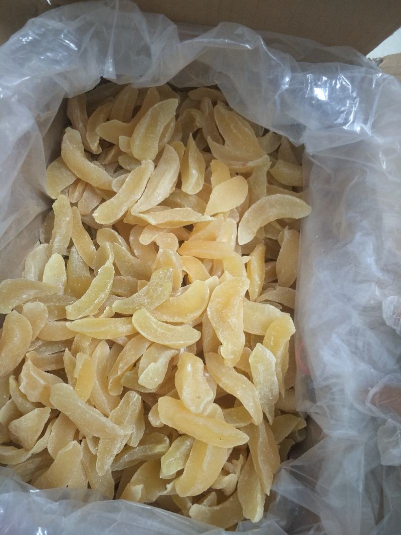 厂家散装批发黄桃干，白桃干