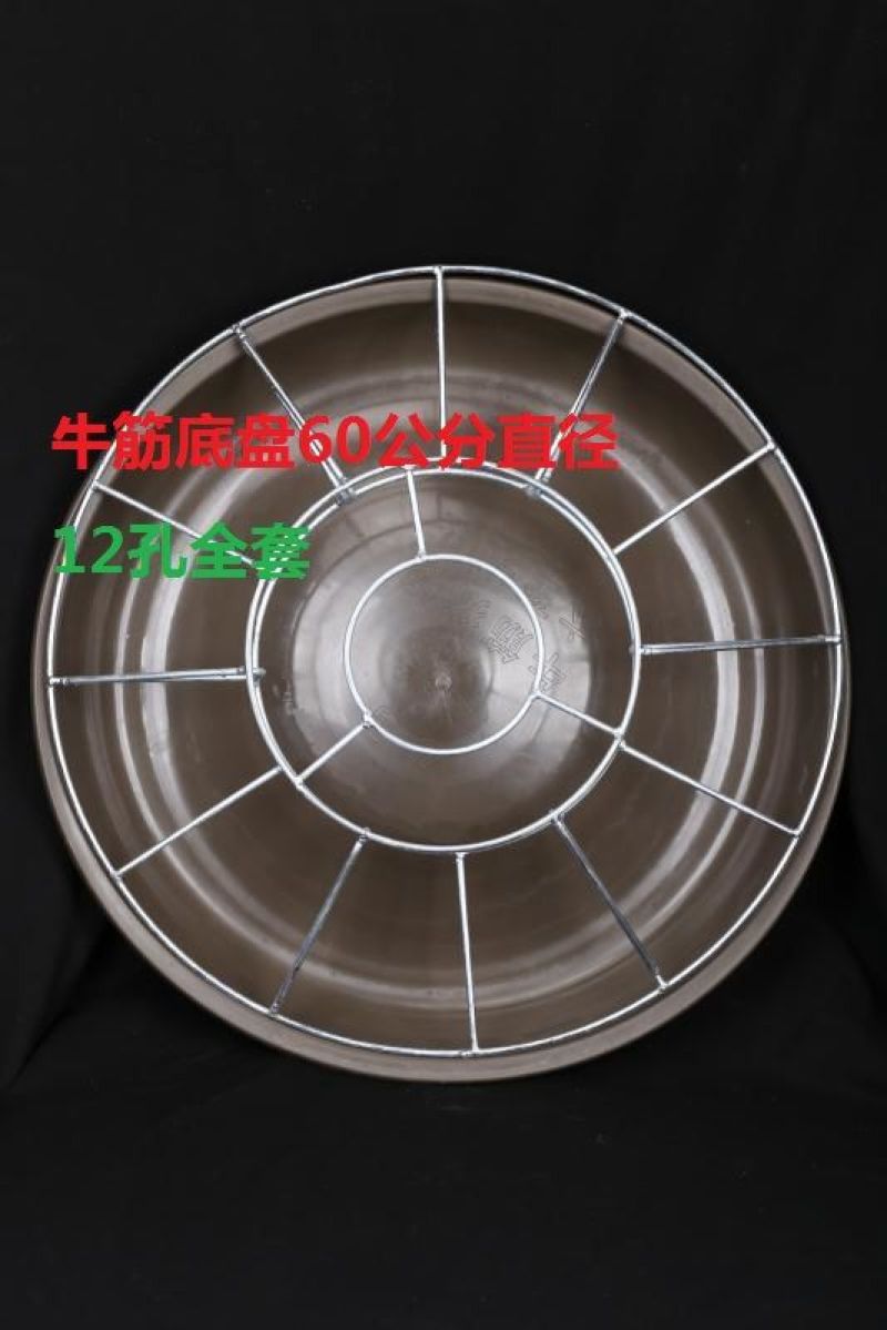 新款60cm保育小猪喂料槽小猪食槽料槽仔猪教料槽圆形小猪
