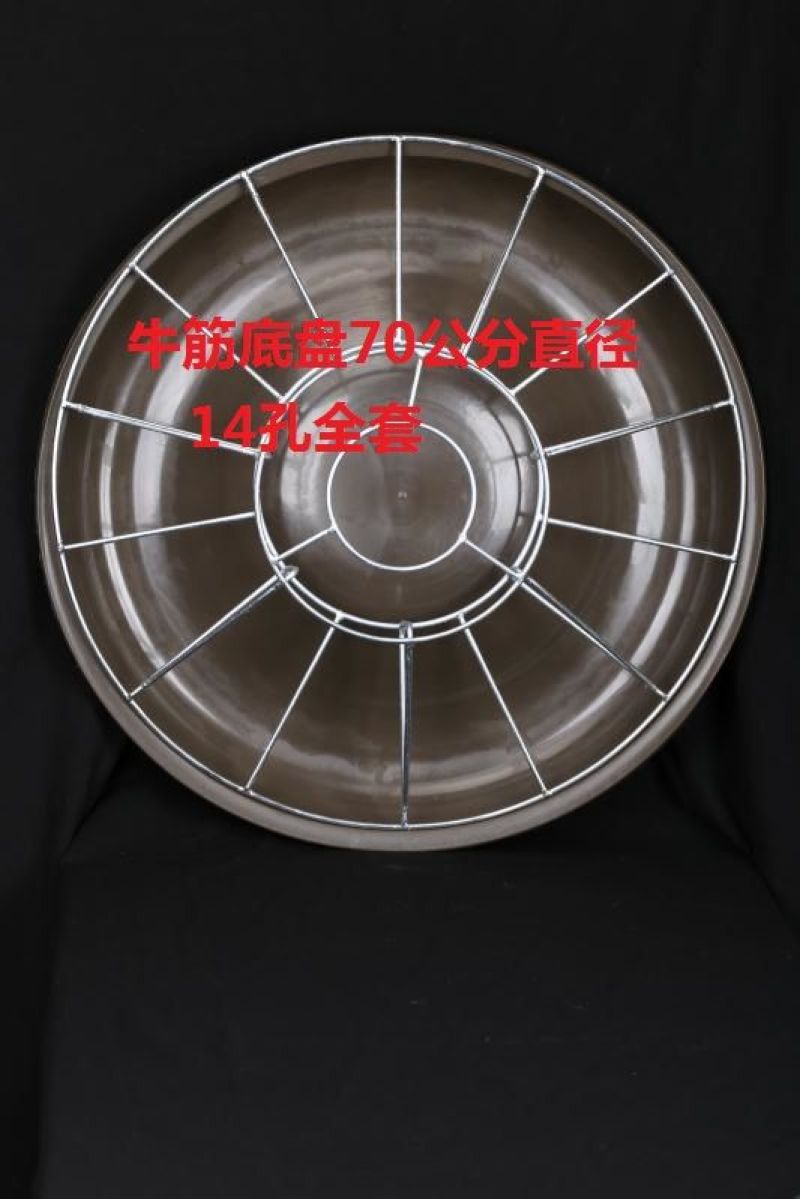 新款60cm保育小猪喂料槽小猪食槽料槽仔猪教料槽圆形小猪
