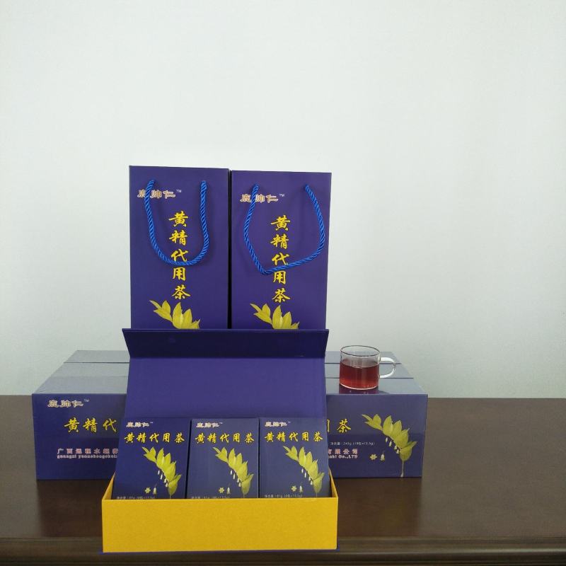 鹿帅仁牌黄精植物草本营养冲泡茶