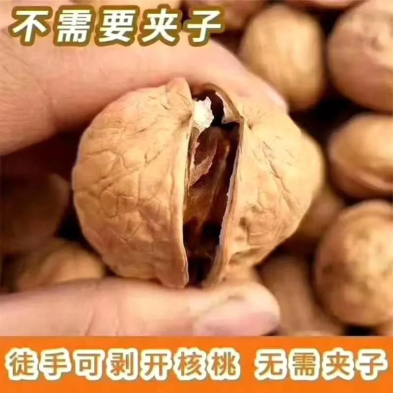 电商对接平台185纸皮核桃新二核桃新疆产地直发一手货源