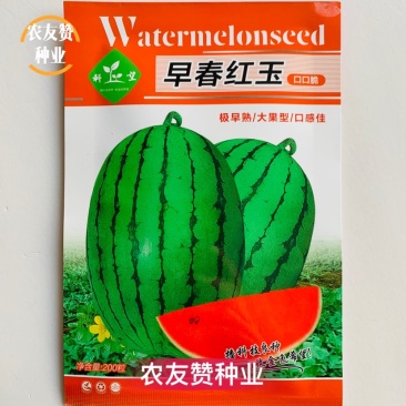 [标题]科望早春红玉礼品西瓜种子特早熟小型西瓜种籽耐寒耐热