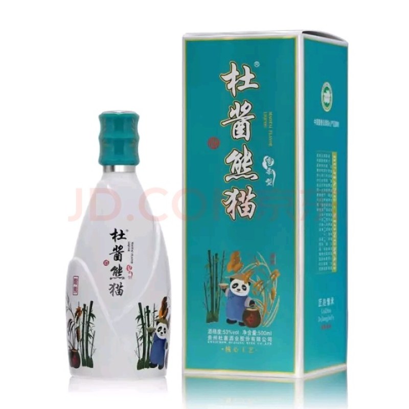 杜酱熊猫（酣熊）茅台镇酱香型53度纯粮食坤沙老酒