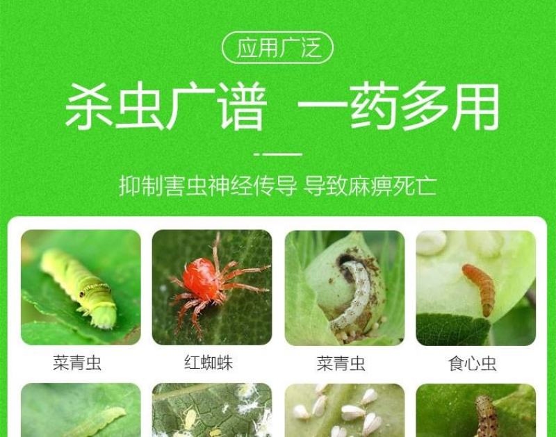 中科5%阿维菌素特含透皮素1000ml200毫升杀虫剂