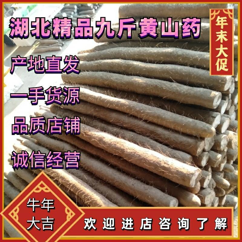 【新货上市】山药湖北山药精品九斤黄山药软糯香甜产地直发
