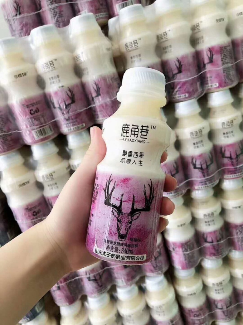 网红鹿角巷奶茶一箱340ml*12瓶货源充足量大优惠