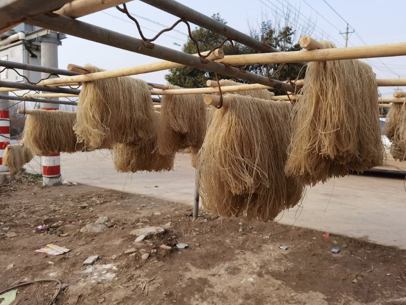 安徽太和地道农家自制粉丝，纯红薯粉丝，正宗，不含明矾