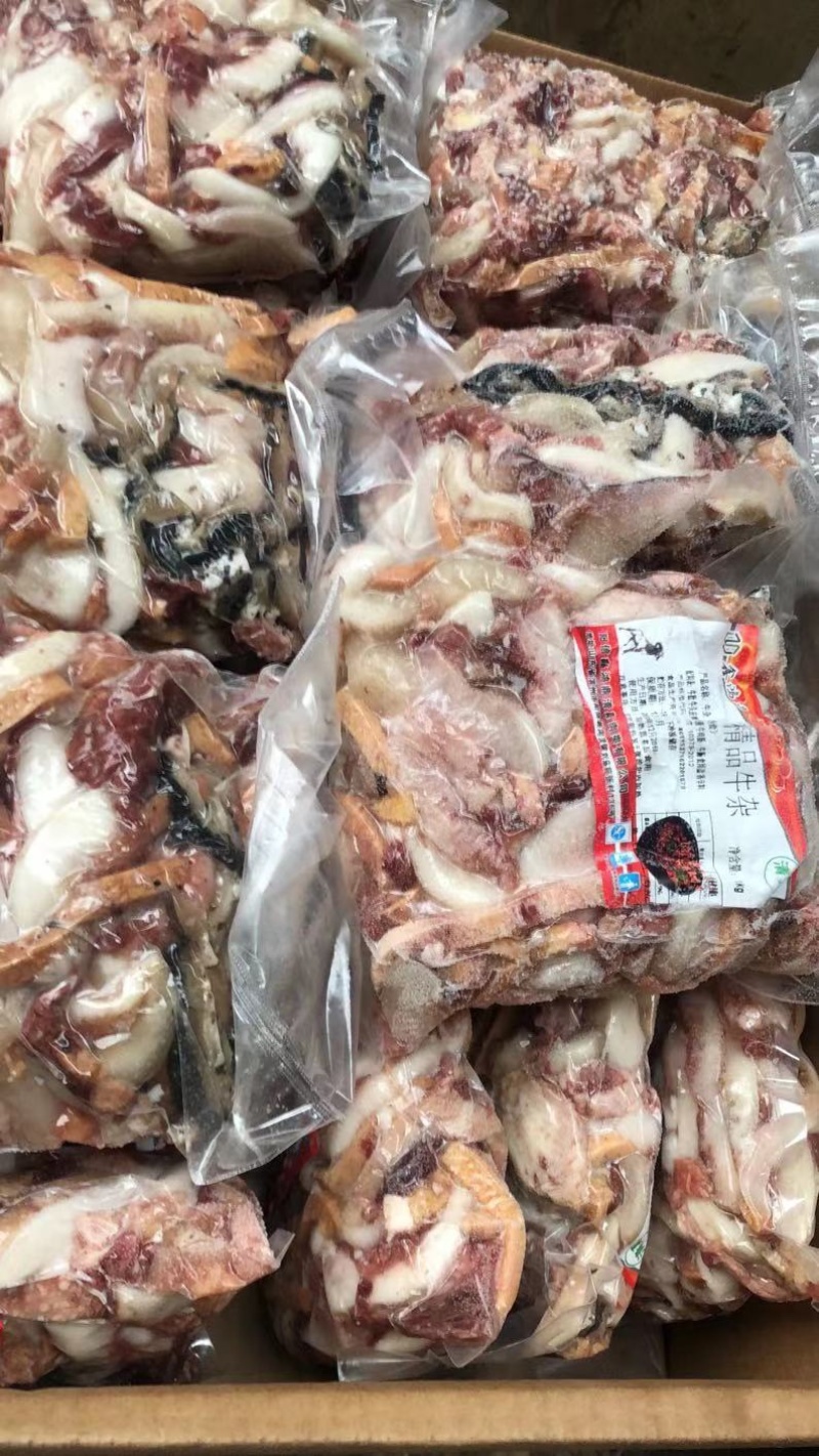 厂家直销高端全熟牛杂真空包装欢迎大家订购。冷藏运输。