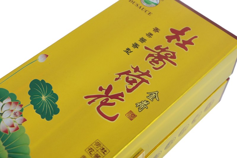 杜酱荷花（金荷）53度酱香型白酒茅台镇原产地高粱酒