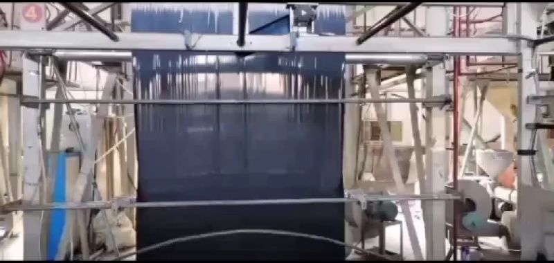 黑地膜打孔，根据尺寸调整