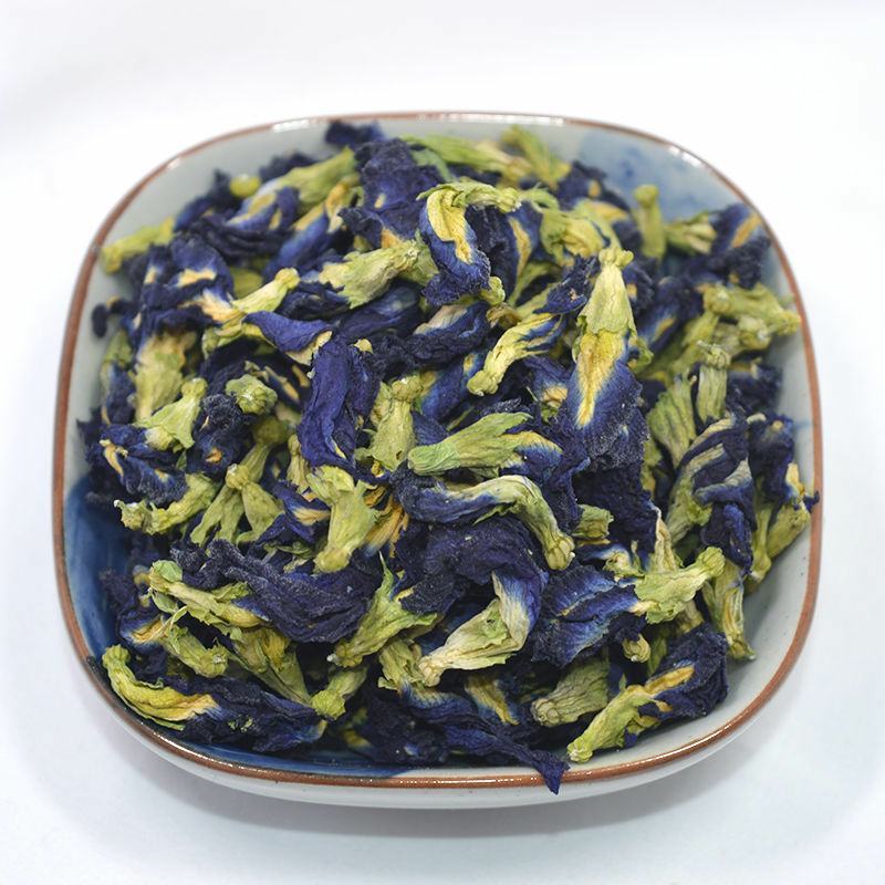 精品蓝蝴蝶正宗泰国蝶豆花蓝色妖姬蓝蝴蝶花茶