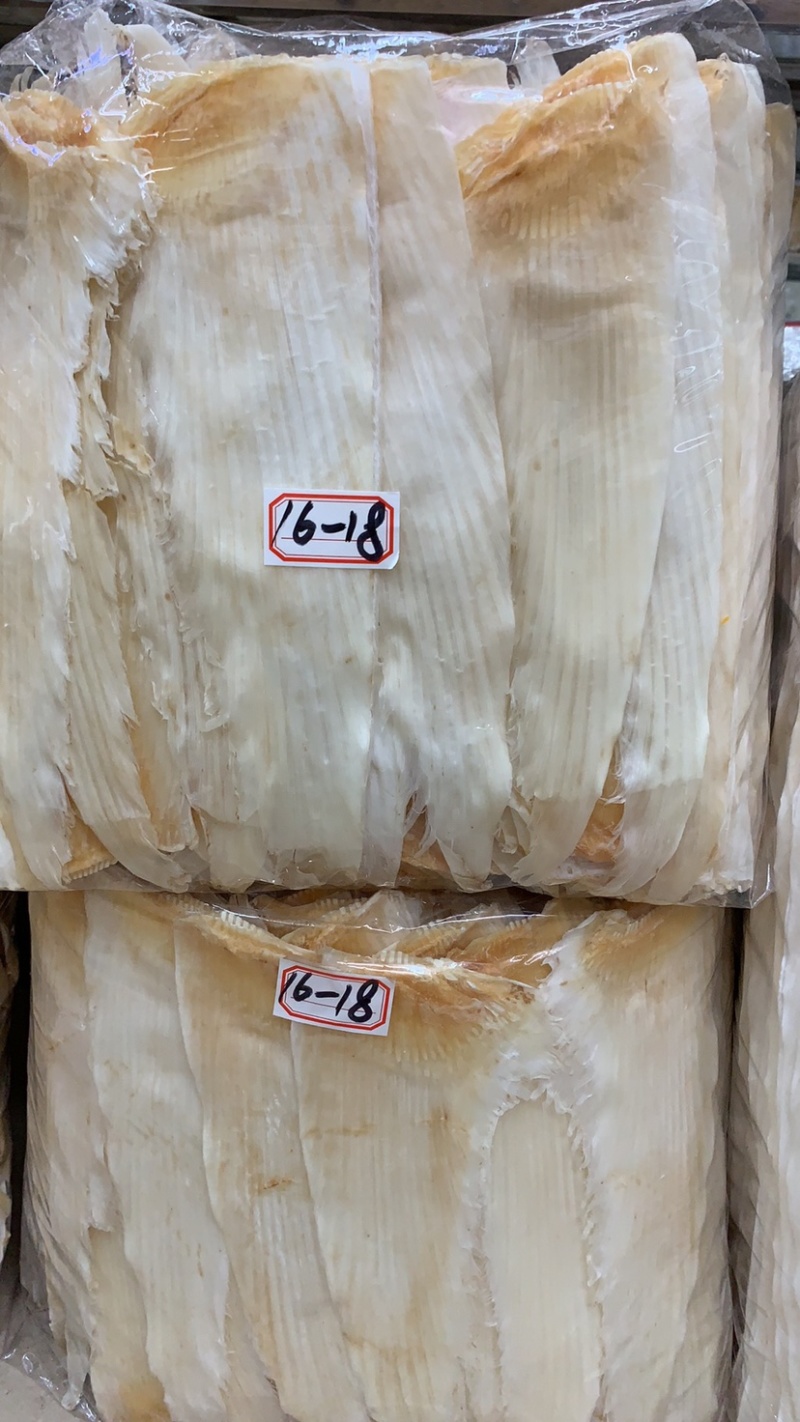 鱼翅牙拣牙片牙栋翅片红烧鲍翅14-24寸500克