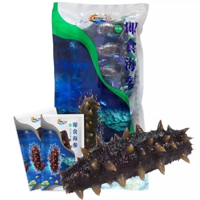 大连长海县底播即食海参，刺壮肉厚口感劲道有嚼劲欢迎来电