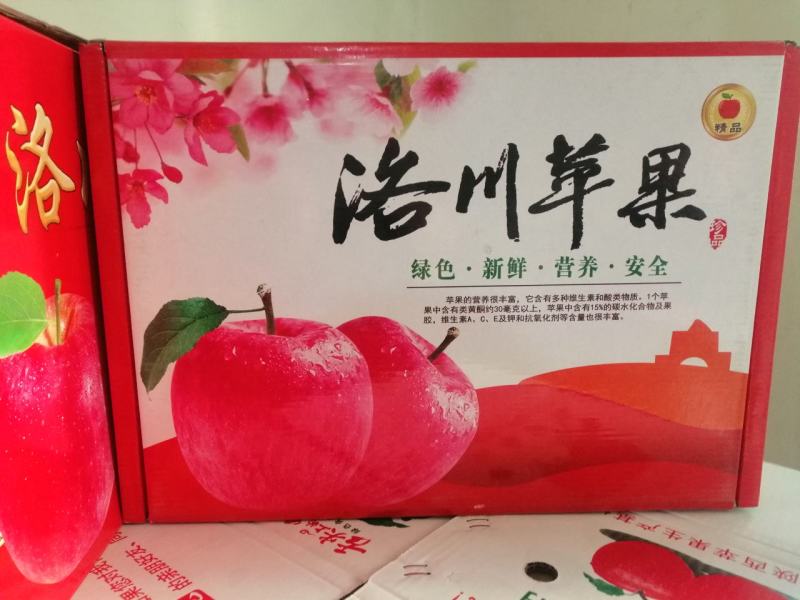 陕西洛川一级红富士苹果一件代发