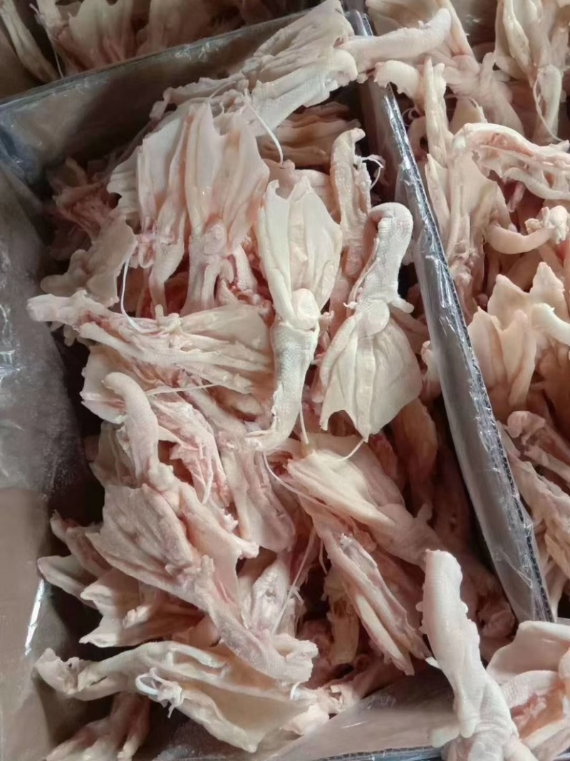鸭掌，黄皮鸭掌脱骨鸭掌，二级鸭掌，厂家直接发货