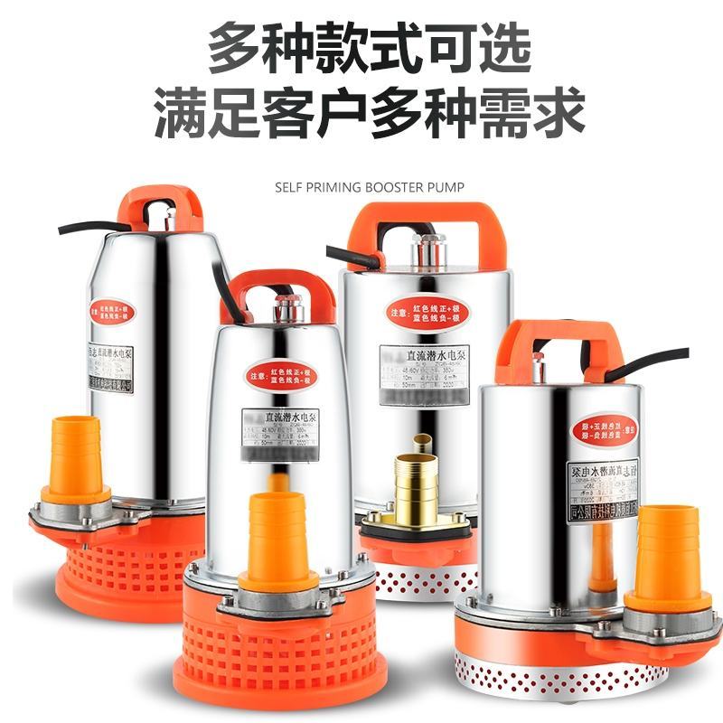 包邮大流量电动直流泵12v-72v水泵