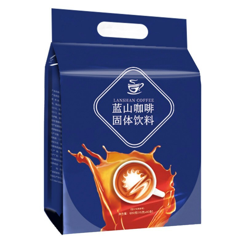 蓝山风味咖啡三合一咖啡速溶咖啡粉袋装咖啡