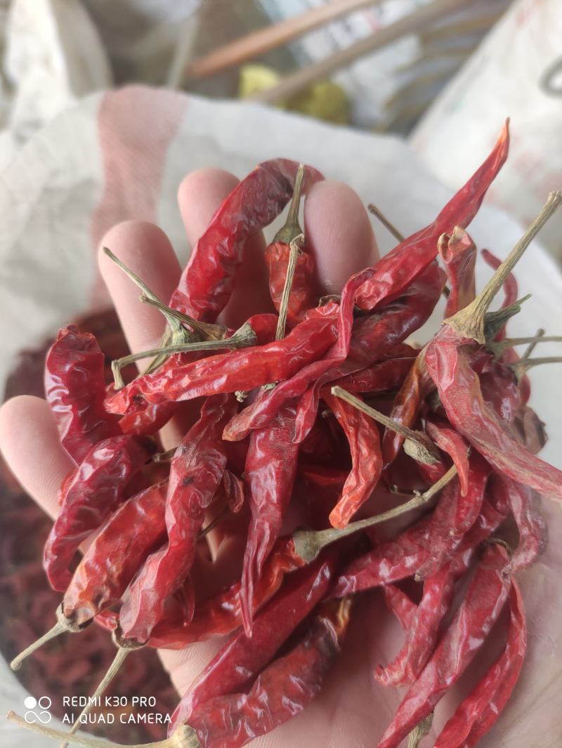 干小米椒，高辣，香辣艳红。