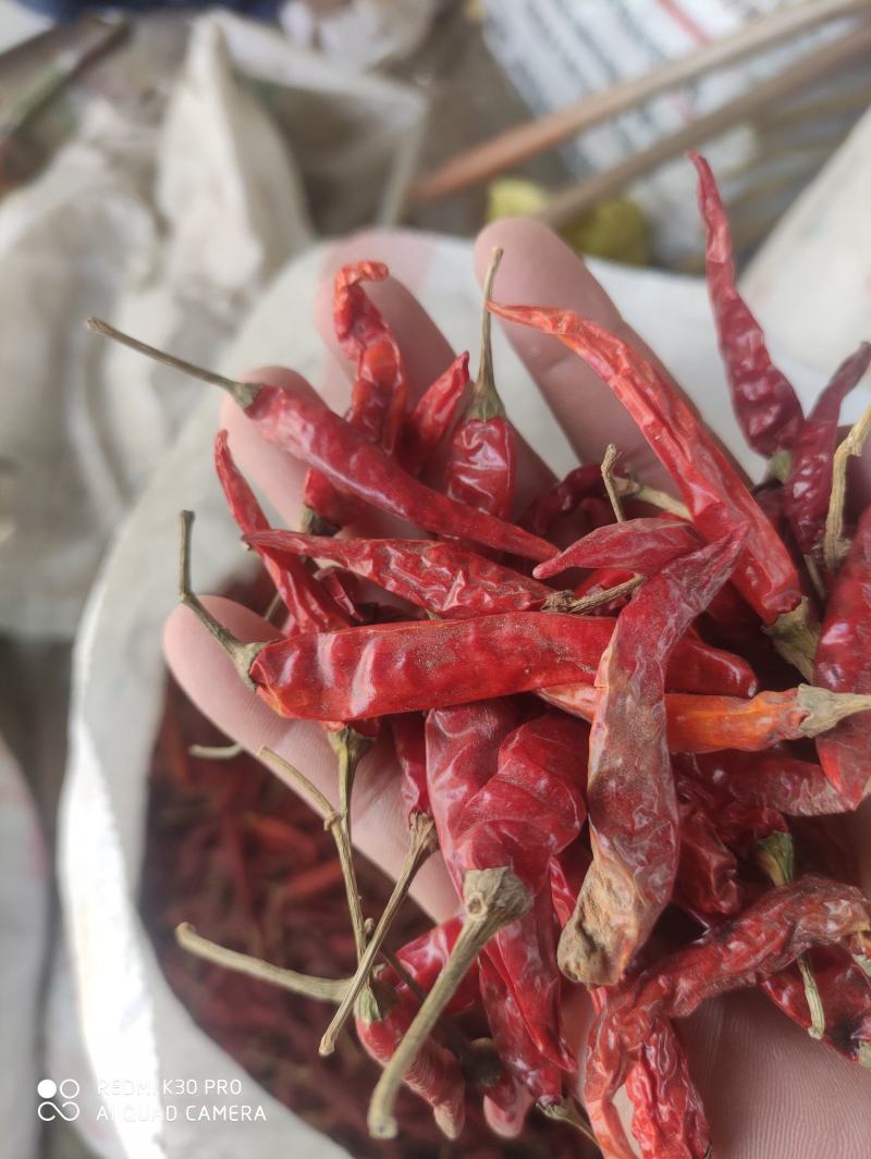 干小米椒，高辣，香辣艳红。