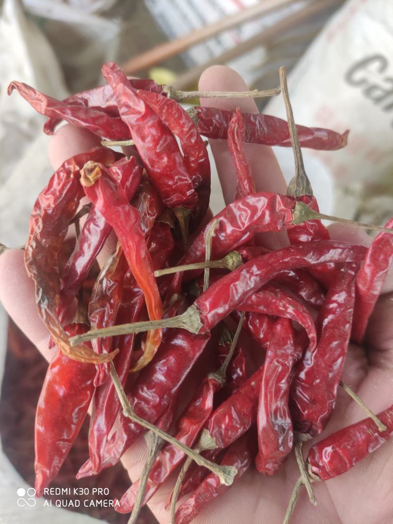 干小米椒，高辣，香辣艳红。