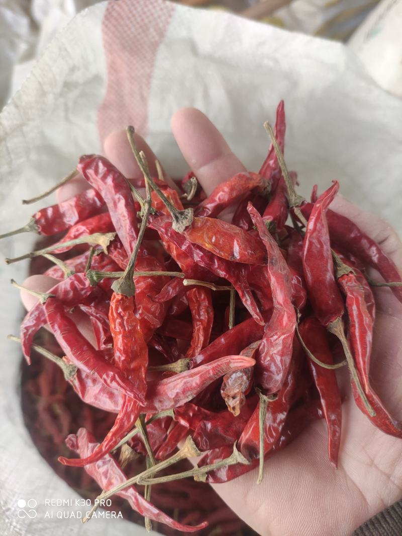 干小米椒，高辣，香辣艳红。