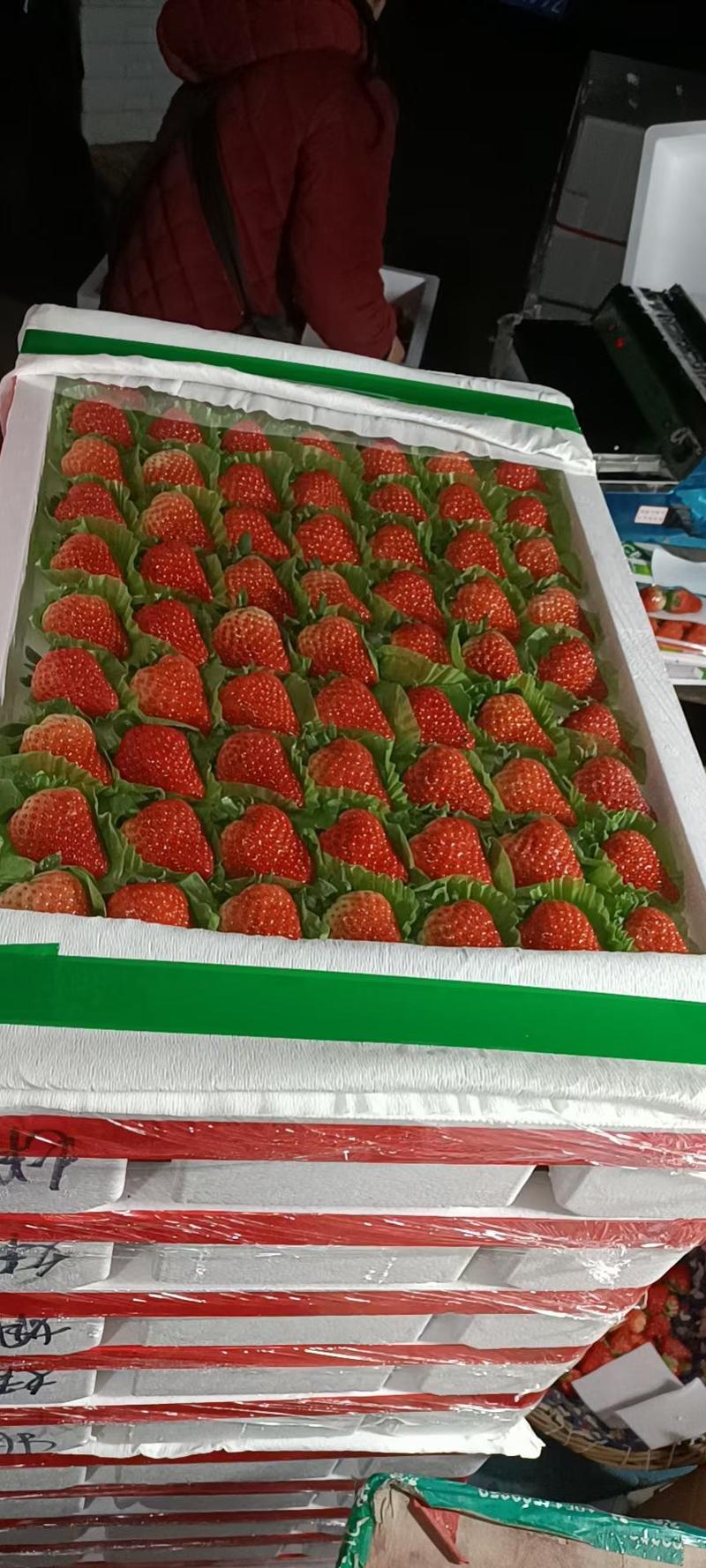 江苏南通红颜草莓浆果类代收代发有需要与我联系
