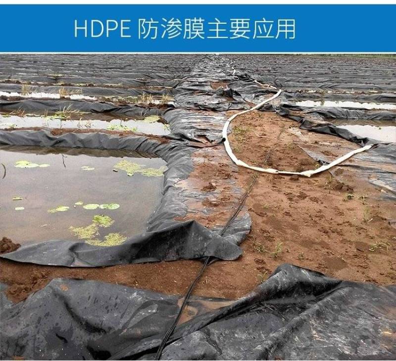 鱼塘养殖防渗土工膜.藕池防渗膜.防漏pe膜