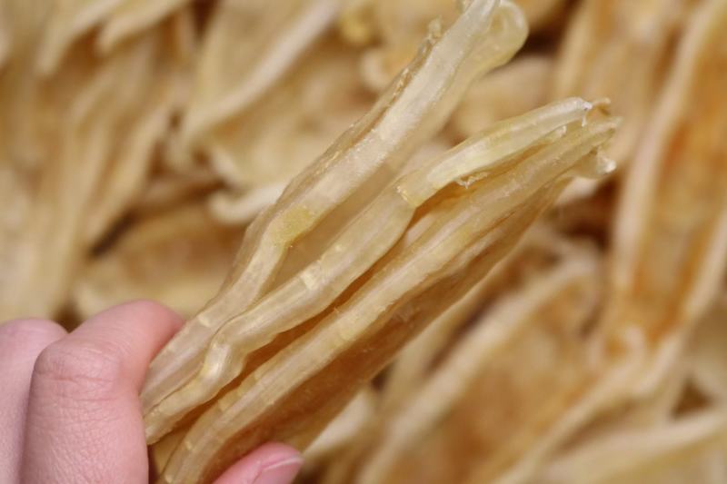 40头双背胶鱼胶花胶没有油面属于漂亮双背厚肉