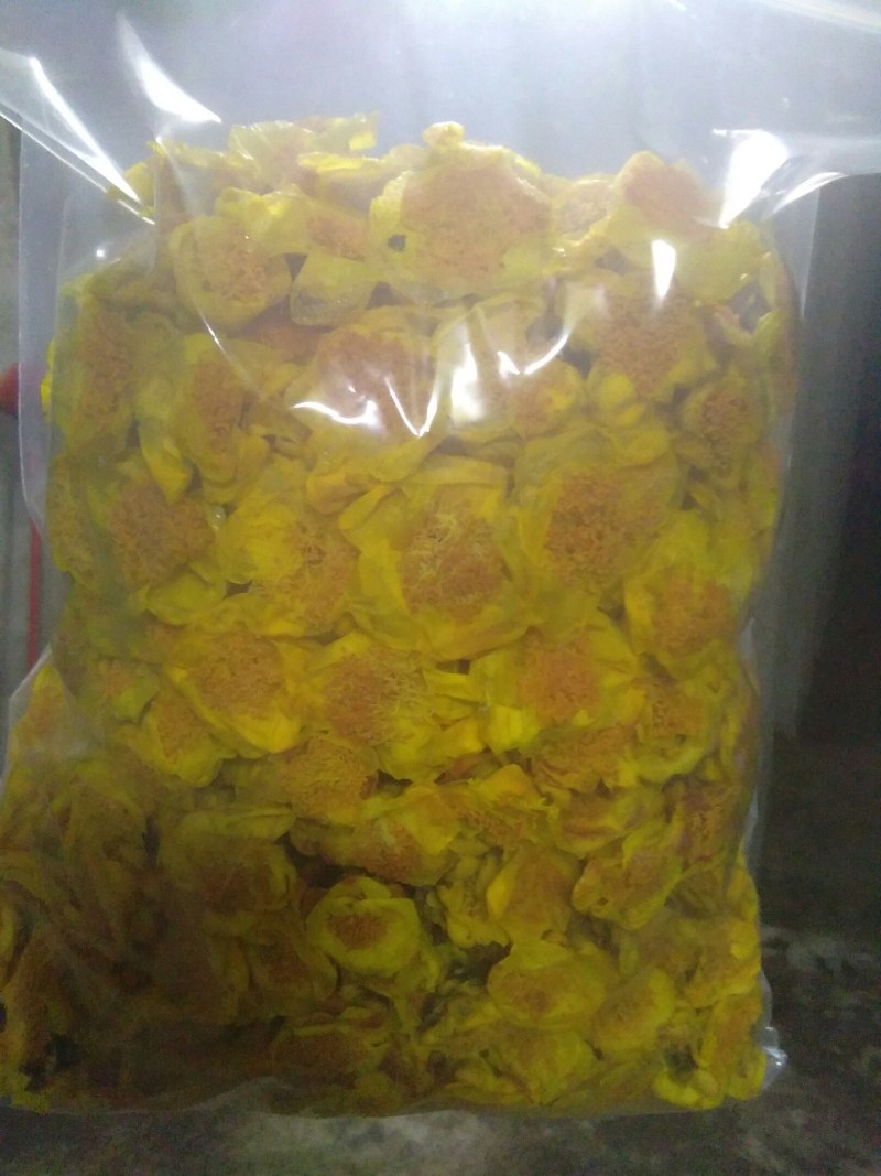 金花茶，广西防城港防普金花茶烘干花