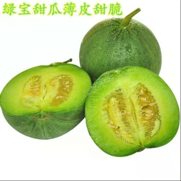 莘县绿色有机绿宝甜瓜