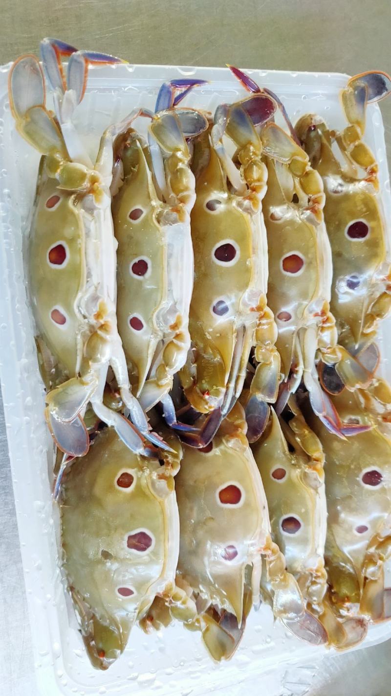 小包装三点蟹7-9只每袋精挑细选厂家直批