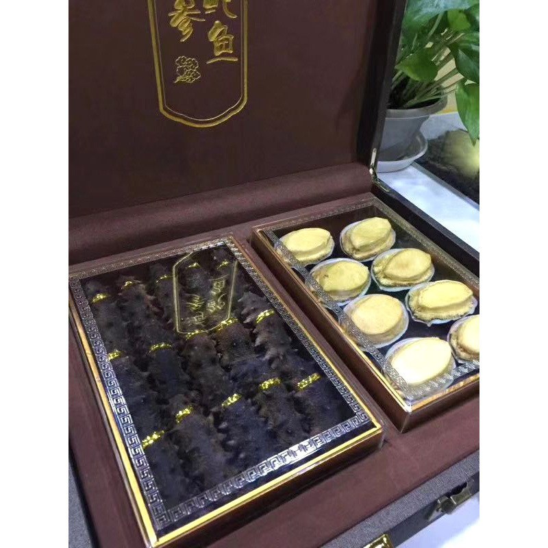 【年货】海参+鲍鱼双拼礼盒装，过年送礼发福利