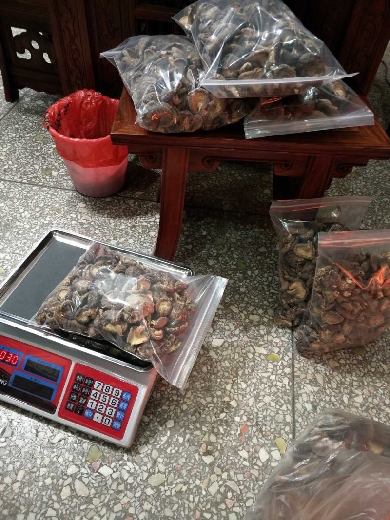 椴木香菇天然生态椴木香菇肉质细腻挑选货