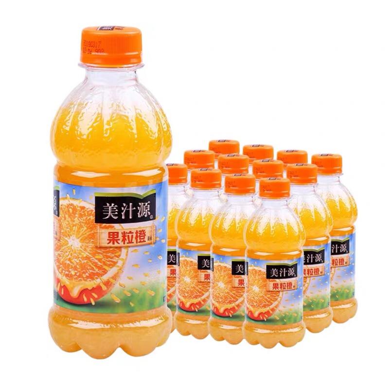 社团转用果粒橙新日期长期出货300毫升12瓶新日期